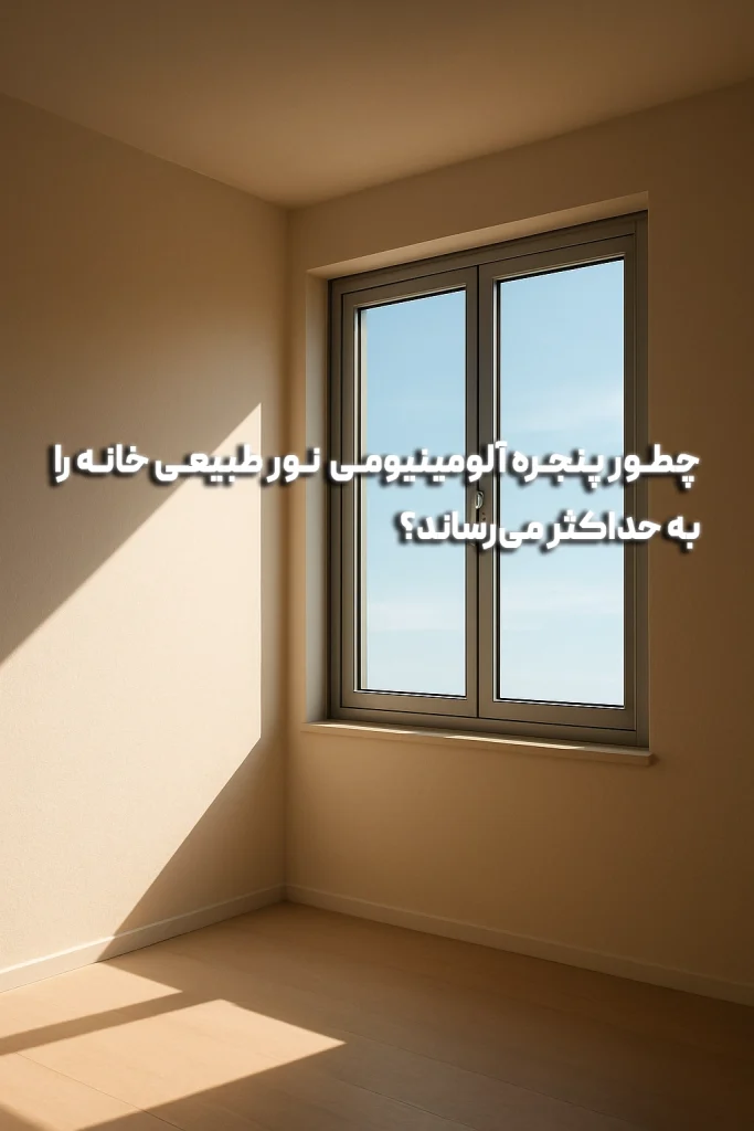 10 دلیلی که چطور پنجره آلومینیومی نور طبیعی خانه را به حداکثر می‌رساند؟